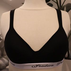 Isadora Paccini black bra size 34B